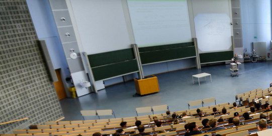 Voll besetzes Audimax Voll besetztes Audimax